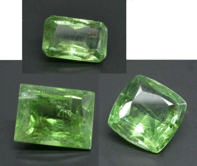kyanite xxx yellowish green Madagascar