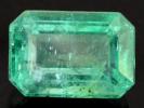 1.03 ct blue-green emerald from Kafubu, Zambia