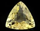 Unusual 11.8 ct light-yellow topaz reportedly from Africa