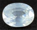 An unusual zircon showing hazy white (icy) color