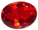 Red labradorite (plagioclase) - 1.75 ct - Ethiopia