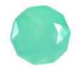 1.24 ct green-blue chromium chalcedony reported as Gem silica from Arizona, USA