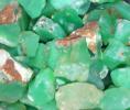 Chrysoprase or prase opal from Kondoa, Tanzania